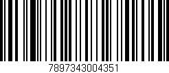 Código de barras (EAN, GTIN, SKU, ISBN): '7897343004351'
