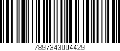 Código de barras (EAN, GTIN, SKU, ISBN): '7897343004429'