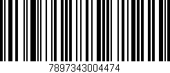 Código de barras (EAN, GTIN, SKU, ISBN): '7897343004474'