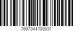 Código de barras (EAN, GTIN, SKU, ISBN): '7897344700931'