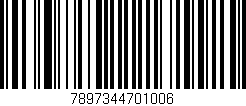 Código de barras (EAN, GTIN, SKU, ISBN): '7897344701006'