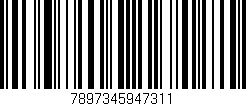 Código de barras (EAN, GTIN, SKU, ISBN): '7897345947311'