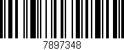 Código de barras (EAN, GTIN, SKU, ISBN): '7897348'
