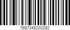 Código de barras (EAN, GTIN, SKU, ISBN): '7897348203292'