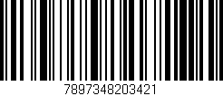 Código de barras (EAN, GTIN, SKU, ISBN): '7897348203421'