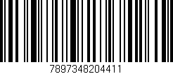 Código de barras (EAN, GTIN, SKU, ISBN): '7897348204411'