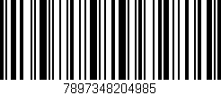 Código de barras (EAN, GTIN, SKU, ISBN): '7897348204985'