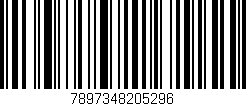 Código de barras (EAN, GTIN, SKU, ISBN): '7897348205296'
