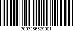 Código de barras (EAN, GTIN, SKU, ISBN): '7897356529001'