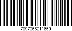 Código de barras (EAN, GTIN, SKU, ISBN): '7897366211668'