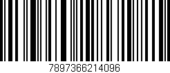 Código de barras (EAN, GTIN, SKU, ISBN): '7897366214096'