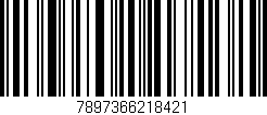 Código de barras (EAN, GTIN, SKU, ISBN): '7897366218421'
