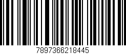 Código de barras (EAN, GTIN, SKU, ISBN): '7897366218445'