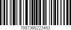 Código de barras (EAN, GTIN, SKU, ISBN): '7897366223463'