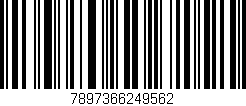 Código de barras (EAN, GTIN, SKU, ISBN): '7897366249562'