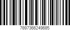 Código de barras (EAN, GTIN, SKU, ISBN): '7897366249685'