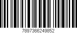 Código de barras (EAN, GTIN, SKU, ISBN): '7897366249852'