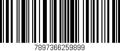 Código de barras (EAN, GTIN, SKU, ISBN): '7897366259899'