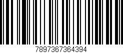 Código de barras (EAN, GTIN, SKU, ISBN): '7897367364394'