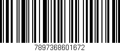 Código de barras (EAN, GTIN, SKU, ISBN): '7897368601672'