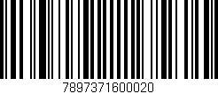 Código de barras (EAN, GTIN, SKU, ISBN): '7897371600020'