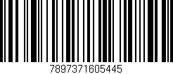 Código de barras (EAN, GTIN, SKU, ISBN): '7897371605445'