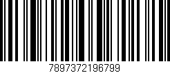 Código de barras (EAN, GTIN, SKU, ISBN): '7897372196799'