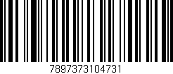 Código de barras (EAN, GTIN, SKU, ISBN): '7897373104731'