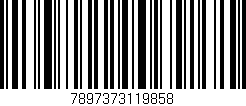 Código de barras (EAN, GTIN, SKU, ISBN): '7897373119858'
