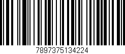 Código de barras (EAN, GTIN, SKU, ISBN): '7897375134224'