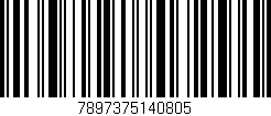 Código de barras (EAN, GTIN, SKU, ISBN): '7897375140805'