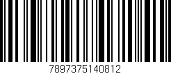 Código de barras (EAN, GTIN, SKU, ISBN): '7897375140812'