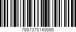 Código de barras (EAN, GTIN, SKU, ISBN): '7897375140898'