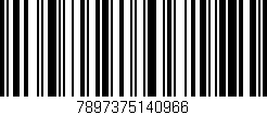 Código de barras (EAN, GTIN, SKU, ISBN): '7897375140966'