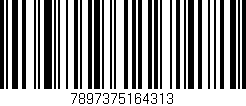 Código de barras (EAN, GTIN, SKU, ISBN): '7897375164313'