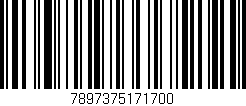 Código de barras (EAN, GTIN, SKU, ISBN): '7897375171700'