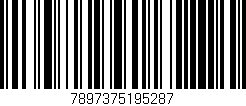 Código de barras (EAN, GTIN, SKU, ISBN): '7897375195287'