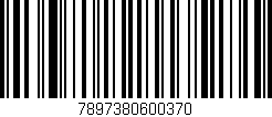 Código de barras (EAN, GTIN, SKU, ISBN): '7897380600370'