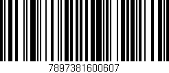 Código de barras (EAN, GTIN, SKU, ISBN): '7897381600607'