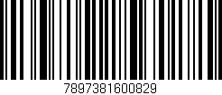 Código de barras (EAN, GTIN, SKU, ISBN): '7897381600829'