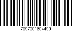 Código de barras (EAN, GTIN, SKU, ISBN): '7897381604490'