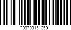 Código de barras (EAN, GTIN, SKU, ISBN): '7897381613591'