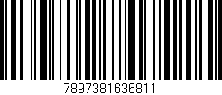 Código de barras (EAN, GTIN, SKU, ISBN): '7897381636811'