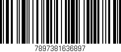 Código de barras (EAN, GTIN, SKU, ISBN): '7897381636897'