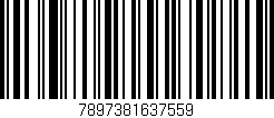 Código de barras (EAN, GTIN, SKU, ISBN): '7897381637559'