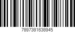 Código de barras (EAN, GTIN, SKU, ISBN): '7897381638945'