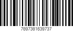 Código de barras (EAN, GTIN, SKU, ISBN): '7897381639737'