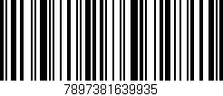 Código de barras (EAN, GTIN, SKU, ISBN): '7897381639935'