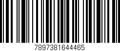 Código de barras (EAN, GTIN, SKU, ISBN): '7897381644465'