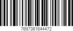 Código de barras (EAN, GTIN, SKU, ISBN): '7897381644472'